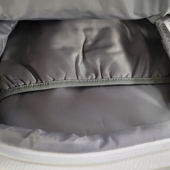 Harry Potter Hedwig Owl Faux Leather School Backpack Bag White Brown Padded New - Picture 11 of 12